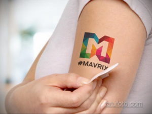 пример временной тату сделанной дома 24.10.2019 №002 -temporary tattoo- tatufoto.com