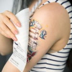 пример временной тату сделанной дома 24.10.2019 №023 -temporary tattoo- tatufoto.com