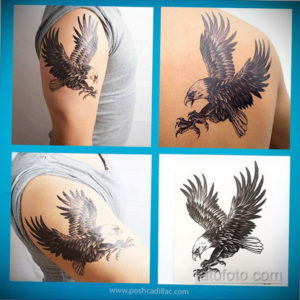 пример временной тату сделанной дома 24.10.2019 №041 -temporary tattoo- tatufoto.com