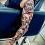 пример крутого рисунка татуировки от 21.10.2019 №068 - cool tattoos - tatufoto.com_