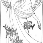 пример эскиза для татуировки знак девы 06.10.2019 №035 -Virgo Tattoo- tatufoto.com