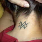 фото женской тату знак зодиака 03.10.2019 №021 - female tattoo with zodiac - tatufoto.com