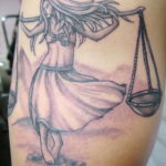 фото женской тату знак зодиака 03.10.2019 №026 - female tattoo with zodiac - tatufoto.com