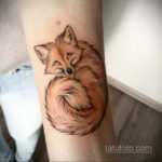фото женской тату с животным 21.10.2019 №005 - female tattoo with animals - tatufoto.com