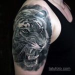 фото женской тату с животным 21.10.2019 №017 - female tattoo with animals - tatufoto.com