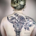 фото женской тату с животным 21.10.2019 №018 - female tattoo with animals - tatufoto.com