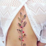 фото рисунка нежной женской тату 21.10.2019 №008 - gentle female tattoo - tatufoto.com