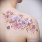 фото рисунка нежной женской тату 21.10.2019 №026 - gentle female tattoo - tatufoto.com