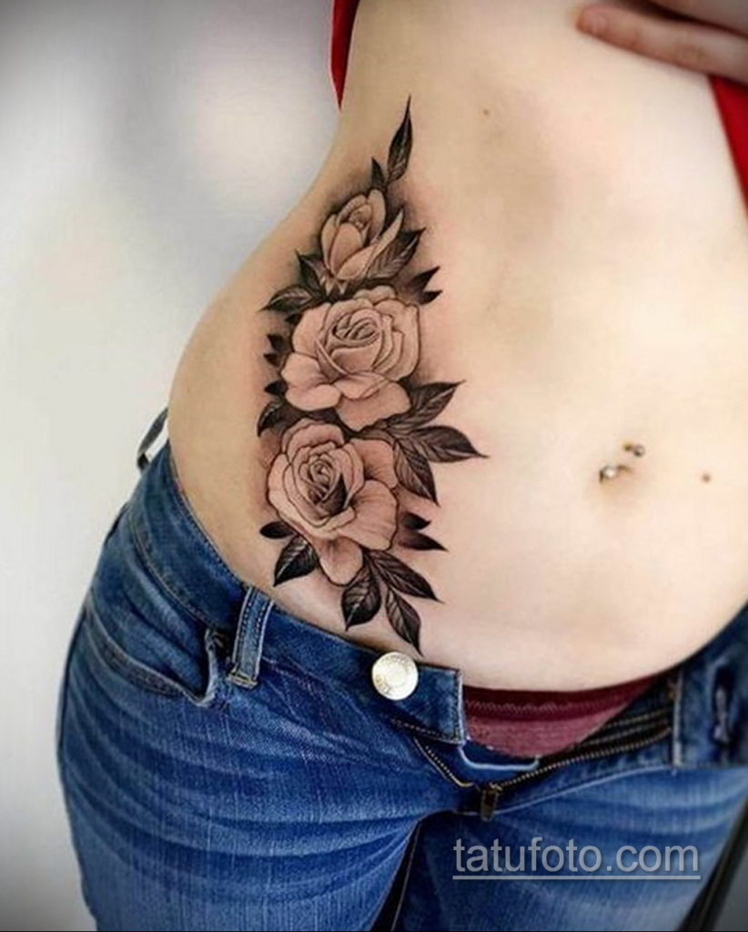 женские тату на животе 18.11.2019 № 002 -women belly tattoos- tatufoto.com.