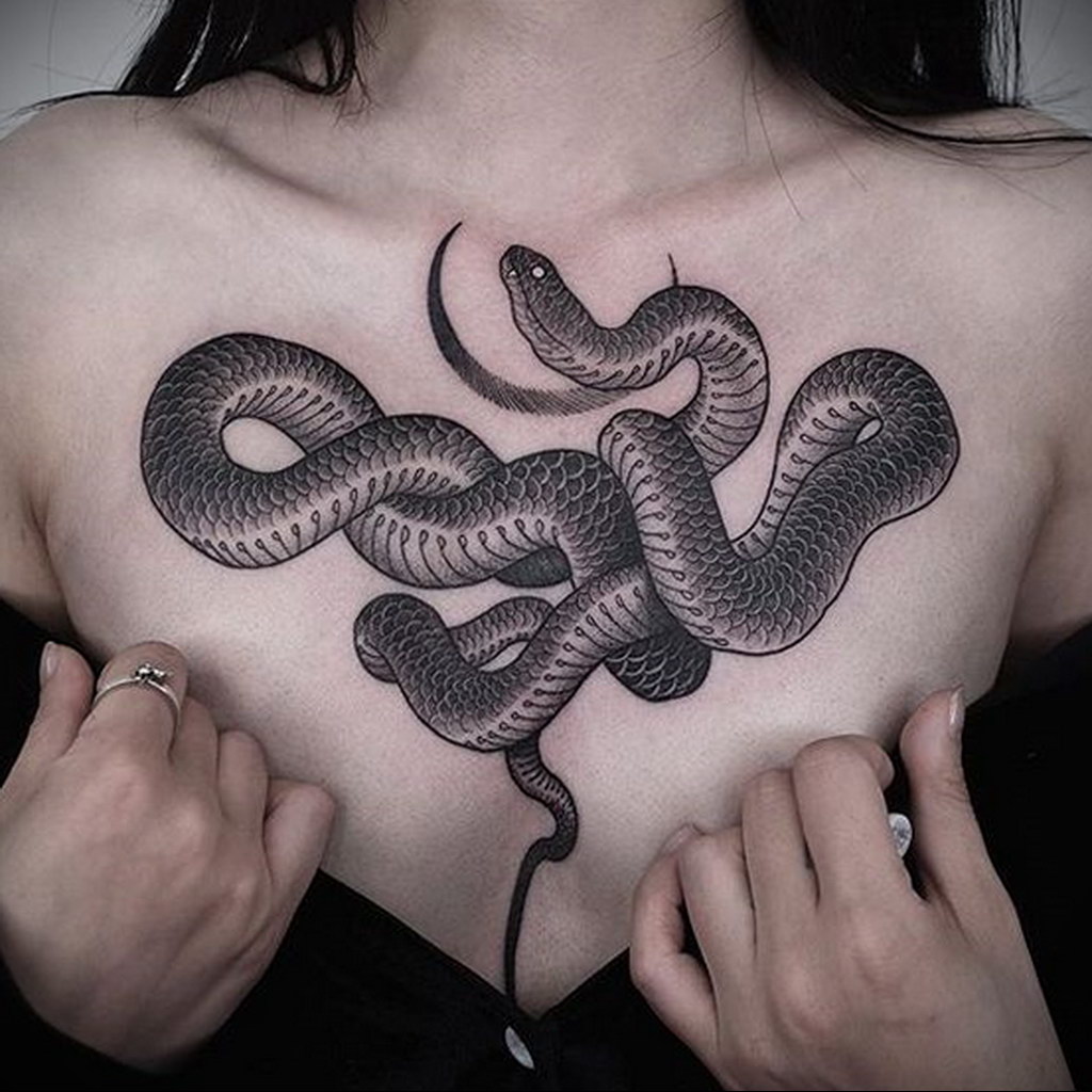 тату змеи женские 18.11.2019 № 002 -women snake tattoos- tatufoto.com.