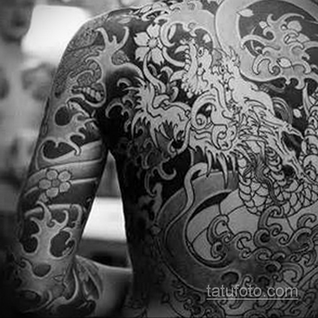 японские тату на спине 26.11.2019 № 058 -japanese back tattoo- tatufoto.com...
