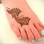 Пример временной татуировки хной на фото 11.11.2019 №262 -henna tattoo- tatufoto.com
