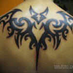 Татуировка разведки – летучая мышь 24.11.2019 №3041 -bat tattoo- tatufoto.com