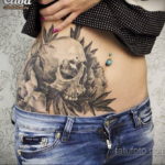 женские тату на животе 18.11.2019 №001 -women belly tattoos- tatufoto.com