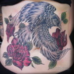 женские тату на животе 18.11.2019 №028 -women belly tattoos- tatufoto.com