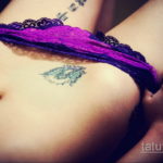 женские тату на животе 18.11.2019 №040 -women belly tattoos- tatufoto.com