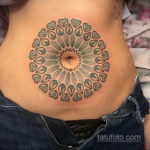 женские тату на животе 18.11.2019 №048 -women belly tattoos- tatufoto.com