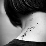 женские тату на шее 18.11.2019 №006 -women's tattoos on the neck- tatufoto.com