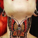 женские тату на шее 18.11.2019 №014 -women's tattoos on the neck- tatufoto.com