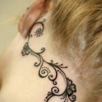женские тату на шее 18.11.2019 №048 -women's tattoos on the neck- tatufoto.com