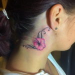 женские тату на шее 18.11.2019 №050 -women's tattoos on the neck- tatufoto.com