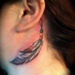 женские тату на шее 18.11.2019 №066 -women's tattoos on the neck- tatufoto.com