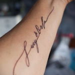 женские тату надписи 18.11.2019 №001 -female tattoo lettering- tatufoto.com
