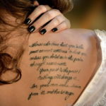 женские тату надписи 18.11.2019 №011 -female tattoo lettering- tatufoto.com