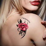 женские тату цветы 18.11.2019 №028 -female tattoo flowers- tatufoto.com
