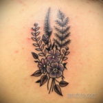 женские тату цветы 18.11.2019 №045 -female tattoo flowers- tatufoto.com