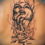 женские тату цветы 18.11.2019 №064 -female tattoo flowers- tatufoto.com