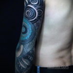 интересный рисунок татуировки на фото 18.11.2019 №104 -Interesting tattoo- tatufoto.com