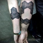 интересный рисунок татуировки на фото 18.11.2019 №158 -Interesting tattoo- tatufoto.com
