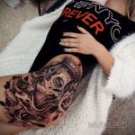 интересный рисунок татуировки на фото 18.11.2019 №211 -Interesting tattoo- tatufoto.com