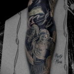 интересный рисунок татуировки на фото 18.11.2019 №347 -Interesting tattoo- tatufoto.com