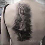 интересный рисунок татуировки на фото 18.11.2019 №386 -Interesting tattoo- tatufoto.com