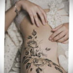 интимное тату женское 18.11.2019 №009 -intimate female tattoo- tatufoto.com