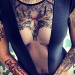 интимное тату женское 18.11.2019 №018 -intimate female tattoo- tatufoto.com