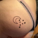 интимное тату женское 18.11.2019 №023 -intimate female tattoo- tatufoto.com