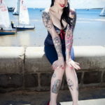 красивая девушка с татуировкой 24.11.2019 №032 -beautiful girl with a tattoo- tatufoto.com