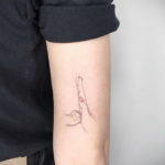 маленькие женские тату 18.11.2019 №006 -small female tattoos- tatufoto.com