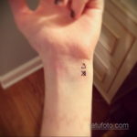 маленькие женские тату 18.11.2019 №014 -small female tattoos- tatufoto.com
