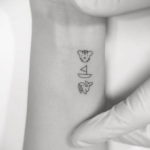 маленькие женские тату 18.11.2019 №034 -small female tattoos- tatufoto.com