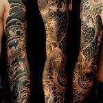ориентал тату 26.11.2019 №051 -oriental tattoo- tatufoto.com