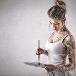 осуждение и одобрение женской тату 22.11.2019 №025 -female tattoo- tatufoto.com