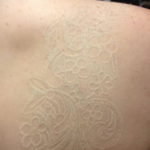 пример белого рисунка татуировки 11.11.2019 №008 -Tattoos in white- tatufoto.com