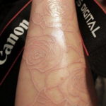 пример белого рисунка татуировки 11.11.2019 №091 -Tattoos in white- tatufoto.com