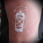 пример белого рисунка татуировки 11.11.2019 №183 -Tattoos in white- tatufoto.com