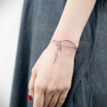 тату браслет женский 18.11.2019 №002 -tattoo women bracelet- tatufoto.com