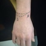тату браслет женский 18.11.2019 №021 -tattoo women bracelet- tatufoto.com